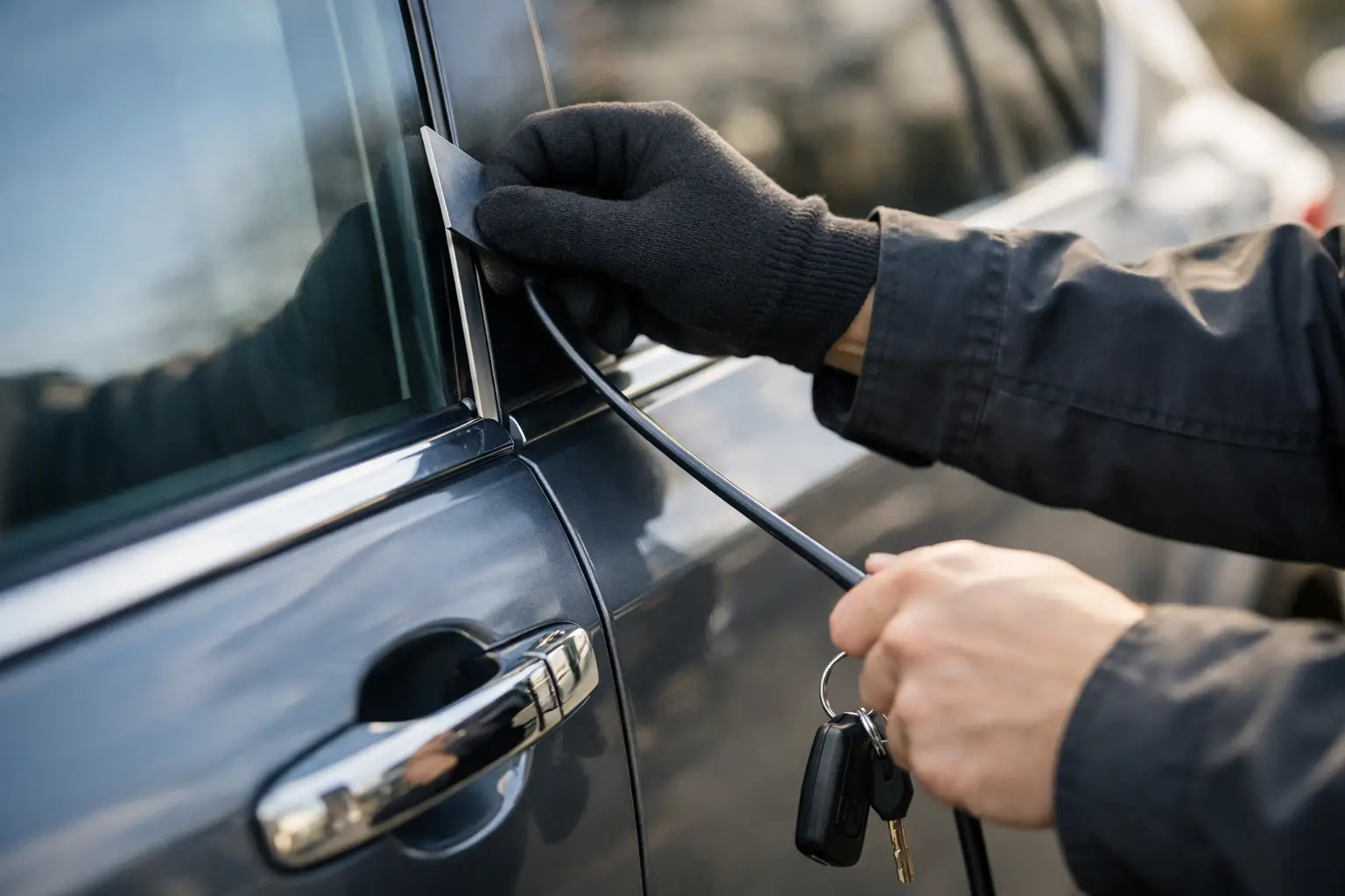 Kuidas avada auto uks ilma kahjustuseta