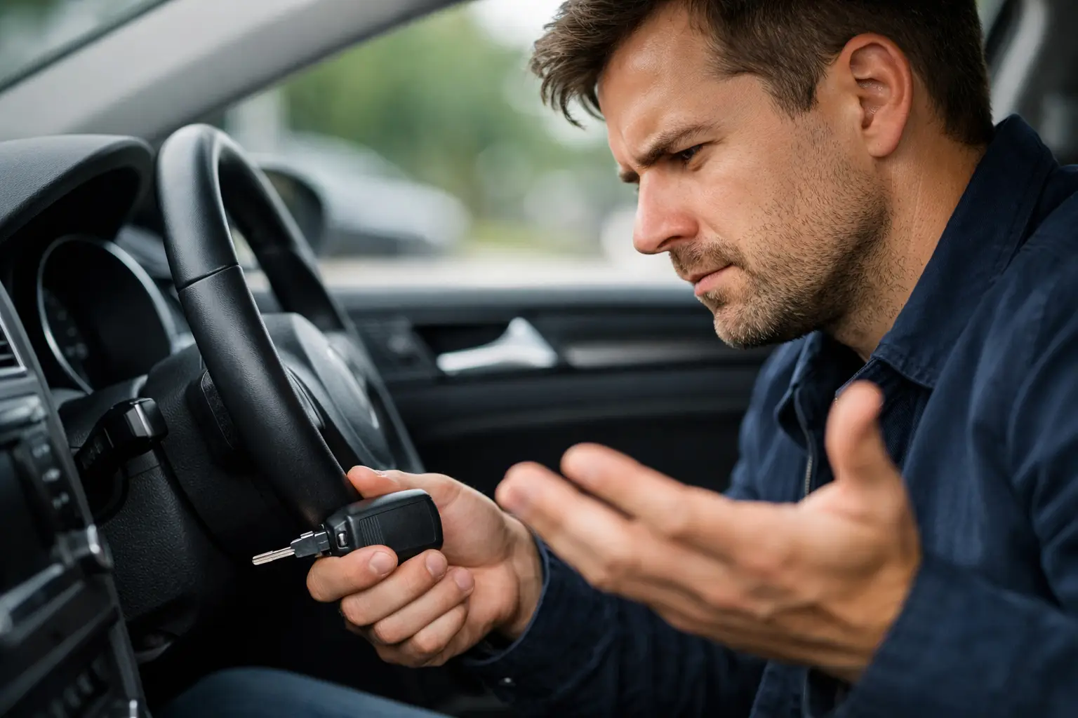 Miks auto ei käivitu võtmega?