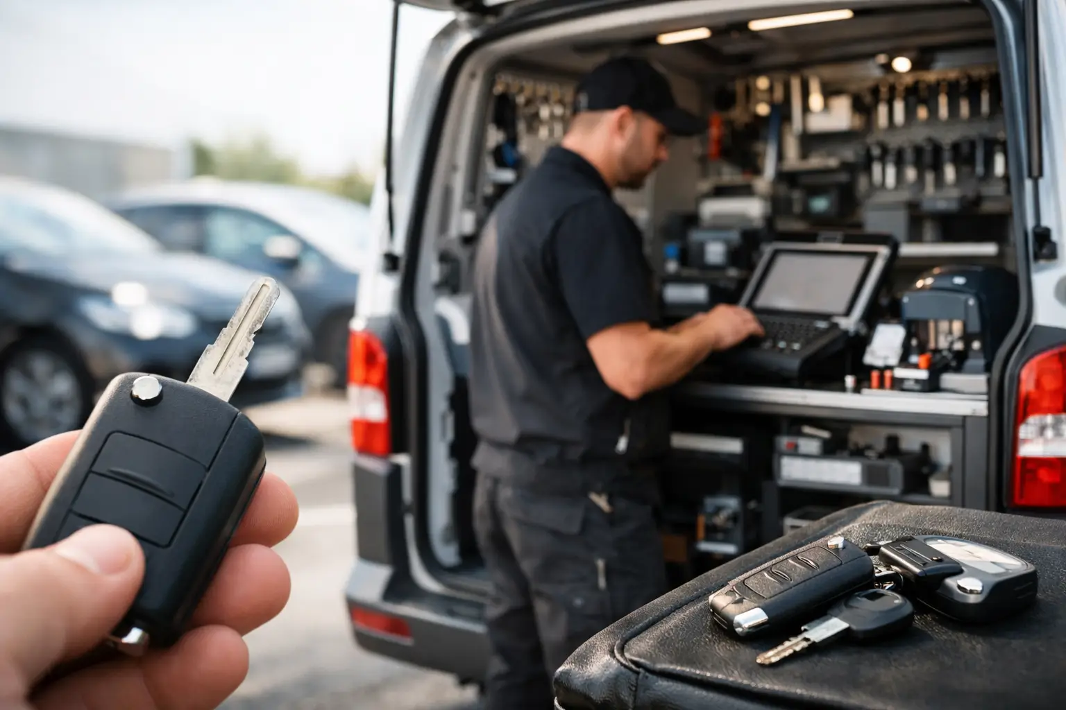 Mobiilne töökoda auto võtmele – kuidas see aitab