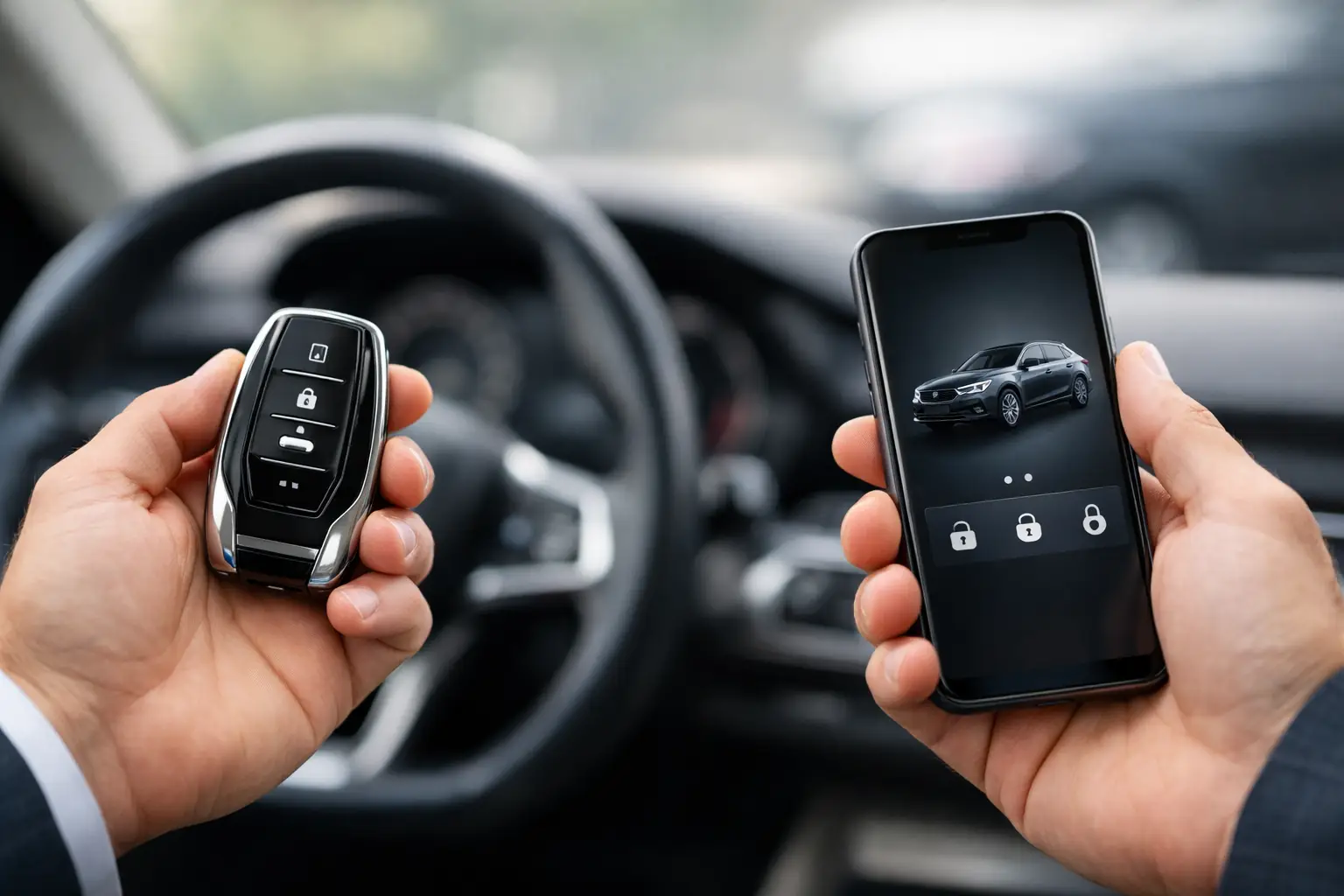 Esindus või mobiilne autovõti – mida valida?