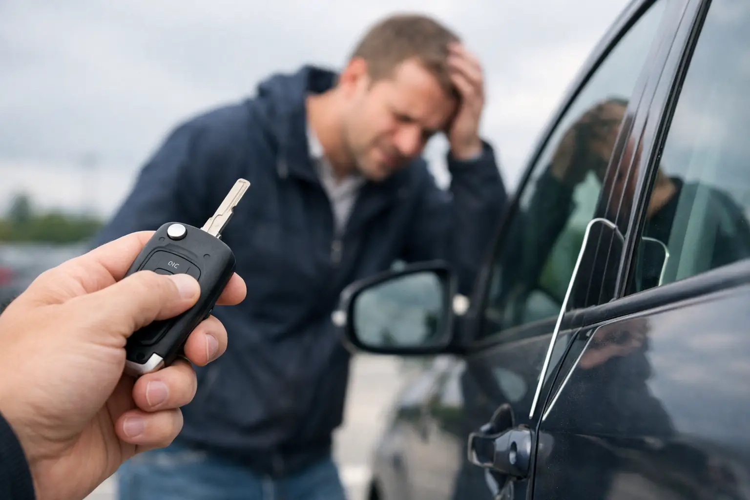Autovõtme abi Jõhvis, kui auto ei avane