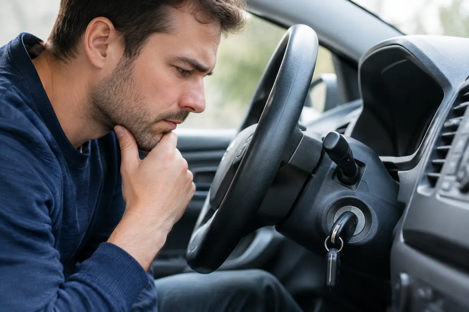 Kuidas toimida süüteluku rikkega autos?